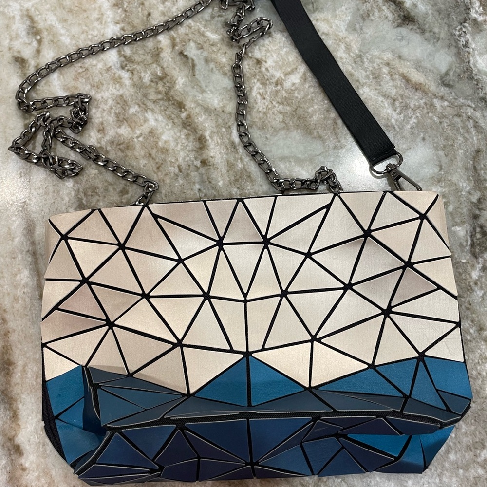 Patrizia Luca Geometric Crossbody  Purse